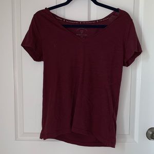 Burgundy T-shirt